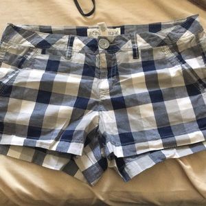 Checkered shorts